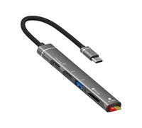 Fast Speed USB C Card Reader Adapters with a Port OTGs Charging Compatible Phone Laptop Tablets Type C Hubs Charging