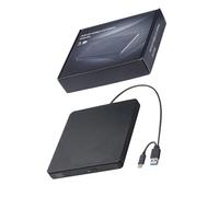 Fast Speed USB External Disc Writer for Electronic Devices Setup Complimentary Function Works with Many Gadgets Quiet External Disc Drive