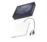 Fast Speed USB External Disc Writer for Electronic Devices Setup Complimentary Function Works with Many Gadgets Quiet External Disc Drive
