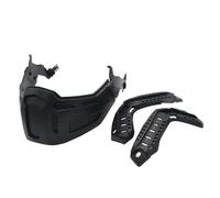 FAST Tactical Helmet Half Face Mask - Lightweight Detachable Protective Guard for Airsoft CS Game Hunting & Outdoor