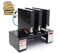Fast Three-Head Induction Automatic Stapler Pneumatic Binding Machine Three-Nail Elevator Blister File Stapler