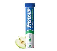 Fast&Up Reload Electrolyte Effervescent Tablets, Apple Flavour, 20 Tablets, Vitamin C & B12, Rapid Hydration & Energy, Vegan