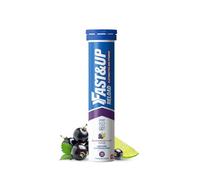 Fast&Up Reload Electrolyte Tablets, Blackcurrant & Lime Flavour, 20 Effervescent Tablets, Rapid Hydration & Energy, with Vitamin C & B12, Vegan