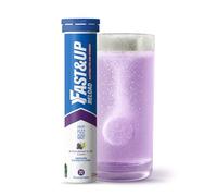 Fast&Up Reload - Energising Electrolyte Drink - Blackcurrant & Lime Flavour - 20 Effervescent Hydration Tablets - Added Vitamin C & B12 - Vegan