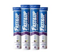 Fast&Up Reload - Energising Electrolyte Drink - Blackcurrant & Lime Flavour - 80 Effervescent Hydration Tablets - Added Vitamin C & B12 - Vegan