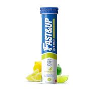 Fast&Up Reload - Energising Electrolyte Drink - Lemon & Lime Flavour - 20 Effervescent Hydration Tablets - Added Vitamin C & B12 - Vegan