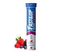 Fast&Up Reload - Energising Electrolyte Drink - Mixed Berry Flavour - 20 Effervescent Hydration Tablets - Added Vitamin C & B12 - Vegan