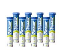 Fast&Up Reload Megapack - 160 Effervescent Tablets - Lemon & Lime - Instant Electrolytes for Rapid Hydration & Energy - Added Vitamin C & B12 for Performance, Wellbeing, Travel & Recovery - Vegan