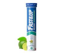 Fast&Up Reload - Mojito Flavour - 20 Effervescent Tablets - Instant Electrolytes for Rapid Hydration & Energy - Added Vitamin C & B12 for Performance, Wellbeing, Travel & Recovery - Vegan