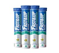 Fast&Up Reload - Mojito Flavour - 80 Effervescent Tablets - Instant Electrolytes for Rapid Hydration & Energy - Added Vitamin C & B12 for Performance, Wellbeing, Travel & Recovery - Vegan