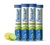 Fast&Up Reload Zero Electrolyte Tablets | Zero Sugar & Calories | Lemon & Lime Flavour | 100 Effervescent Tablets with Vitamin C & B12 | Instant Hydration & Energy