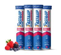 Fast&Up Reload Zero Electrolyte Tablets | Zero Sugar & Calories | Summer Fruits Flavour | 100 Effervescent Tablets with Vitamin C & B12 | Instant Hyd