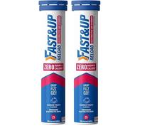 Fast&Up Reload Zero Electrolyte Tablets | Zero Sugar & Calories | Summer Fruits Flavour | 25 Effervescent Tablets with Vitamin C & B12 | Instant Hydration & Energy (Pack of 2)