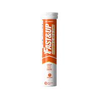 Fast&Up Vitamin C, Vitamin D & Zinc - 20 Effervescent Tablets - Complete Immunity Support - Best Defence - One Daily - Orange Flavour