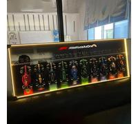 Fast wall mounting Display Frame for LEGO speed F1 10 in1 Car Model - Collector's Gift Racing Art Frame, Compatible with speed F1 Champions (Model Not Included) (Luminous style-A)