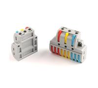 Fast wire connector compact Type SPL 3 in 6/9 out splitter plug-in home terminal block 0.08-4.0mm2 28-12AWG IDGTTLDF(NC-933)