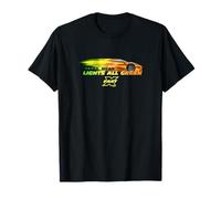 Fast X Lean Mean Lights All Green Lamborghini Gradient T-Shirt