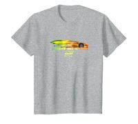 Fast X Lean Mean Lights All Green Lamborghini Gradient T-Shirt, Youth, Heather Grey, 2T