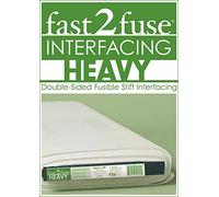 fast2fuse HEAVY bolt 20" x 10 yards: Double-Sided Fusible Stiff Interfacing