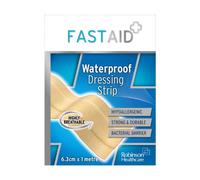 Fastaid+ Antibacterial Barrier WashProof Dressing Strip 6.3Cm X 1m