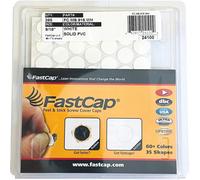 Fastcap Peel & Stick White Pvc Screw Cover Caps 14mm (9/16") Pack Of 265