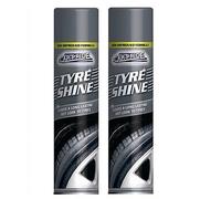 Fastcar 2 x CAR-PRIDE TYRE SHINE 300ml - LEAVES A LONG-LASTING WET LOOK TO TYRES