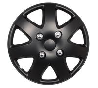 Fastcar 4 x 15 Tempest Universal Wheel Trims (Black)