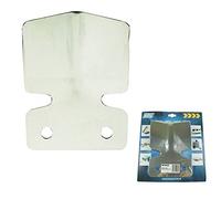 Fastcar Bumper Protector Plate - Stainless Steel (177mm x 140mm)