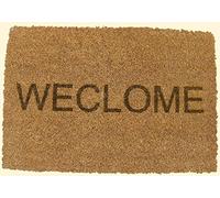 FastCraft STILL GAME INSPIRED MISSPELLED WECLOME WELCOME DOOR MAT 60x40 cm COIR DOORMAT INDOOR FLOOR ENTRANCE RUG NOVELTY PRESENT HOUSE WARMING GIFT