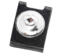Fastener Clip Nut M5 10Pcs Motorcycle Fairing Kit Screw Spire Speed Fastener Clip Nut Silver
