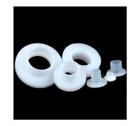 Fastener Washers 5/10/20/100pcs Screw Nylon Transistor Rings The Step T-Type Plastic Gasket Insulation Spacer Screw Thread Protector M3 M4 M5 M6 M8 M10 M12 M14 M16 (Size : 100pcs A5)