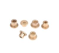 Fastener Washers 5Pcs Flanging Self-Lubricating Bearing Powder Metallurgy Oil Copper Bushing Guide Sleeve With Stepped Flange Hardware (Size : 5x9x10/13x2mm)