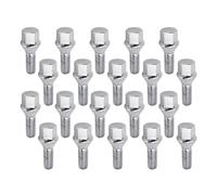 Fasteners Compatible With For 5 Series E34 1987 1988 1989 1990 1991 1992 1993 19694 1995 1996 20x Car Wheel Bolts Lugs Nuts Auto Replacement Parts