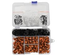 Fasteners Nut Screws Motorcycle Fairing Screws Nuts Kit For For Rebel 500 For Rebel500 Fastener Bolts Clips Bodywork Fixing Motorbike Fairing Bolt Kit(Orange)