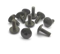 Fastening Components 10 Pcs M6x6mm M6x12 M6x16 M6x20 For Motorcycle Scooter ATV Moped Cover Screw Bolts Or U For Type Clips With Nut Fastening Bolts