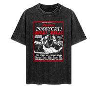 Faster Pussycat ! Kill ! Poster Men T-Shirt Black Unisex Tops Casual Tee M