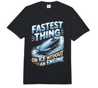 Fastest Thing on Ice Without an Engine Bobsled Bobsleigh Comfort Colors Adult Heavyweight T-Shirt
