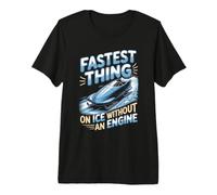 Fastest Thing on Ice Without an Engine Bobsled Bobsleigh Premium T-Shirt