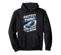 Fastest Thing on Ice Without an Engine Bobsled Bobsleigh Pullover Hoodie