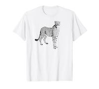 Fastest Wild Cat, Minimalist Cheetah Value Graphic T-Shirt