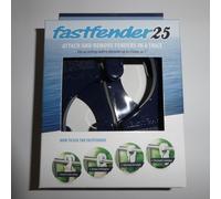 Fastfender 25 Blue Fender Clip Fits 25mm Rails Fast Fender Removable Hook FF25BE