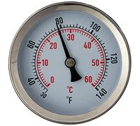 FASTFERMENT Stainless Steel Fermentation Thermometer. Compatible with 3, 7.9, and 14 Gallon Conical Fermenters. FasterFerment Accessory