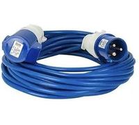 FASTFIX Where the trade saves Caravan Camping Motorhome Hook Up Cable 16A Site Extension Lead Electric (1.5mm Arctic Blue) (10m)