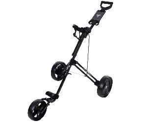 FASTFOLD DELUXE JUNIOR GOLF TROLLEY - BLACK