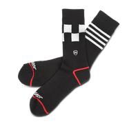 Fasthouse Clash Performance Crew Socks BlackS-M Black