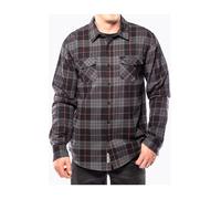 Fasthouse Saturday Night Special Flannel Sweater Black/CharcoalXL Black,Charcoal