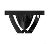 Fastigeaty 90% Nylon Men's Underwear High Stretch Fabric | Open butt design, low waist , ice silk feel, smooth texture, night wear essential