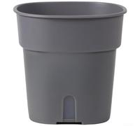 Fastigeaty Self Watering Plant Pot with Transparent Level Indicator, Layer Automatic Watering Container Indoor Desktop, Breathable Root Based Growing Vessel(blue)