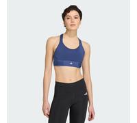 Adidas Fastimpact Luxe Run High Impact Sports Bra Blue S / AB Woman