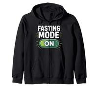 Fasting Mode On Intermittent Fasting Diet Gifts Men Women Zip Hoodie